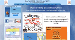 Desktop Screenshot of lafayettecloudjockeys.us